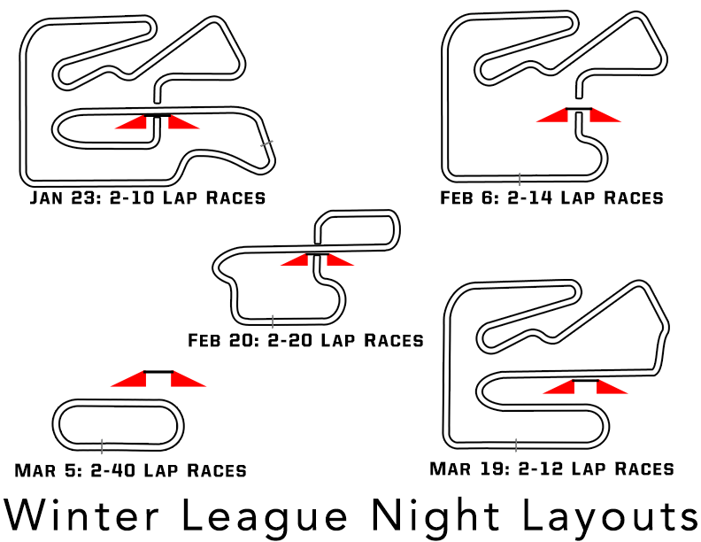 League Layouts Winter League Layouts Winter