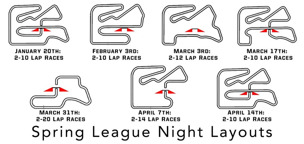 Spring League Layouts