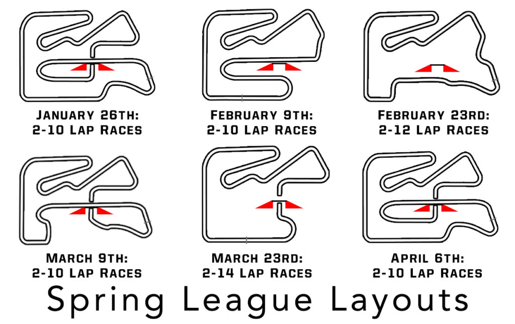League Layouts Spring
