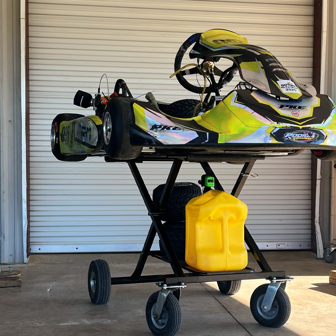 Exciting wheel-to-wheel karting action at Bushnell Motorsports Park